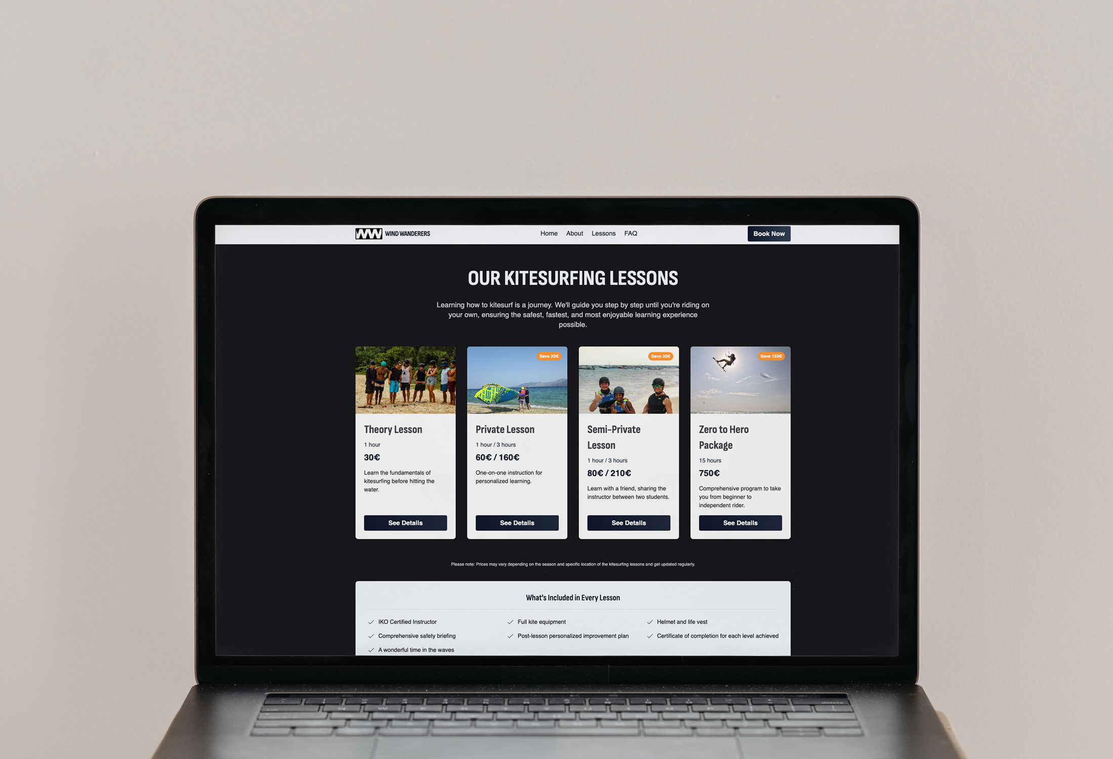 Elevating Kitesurfing Experiences through Tech and Design Results